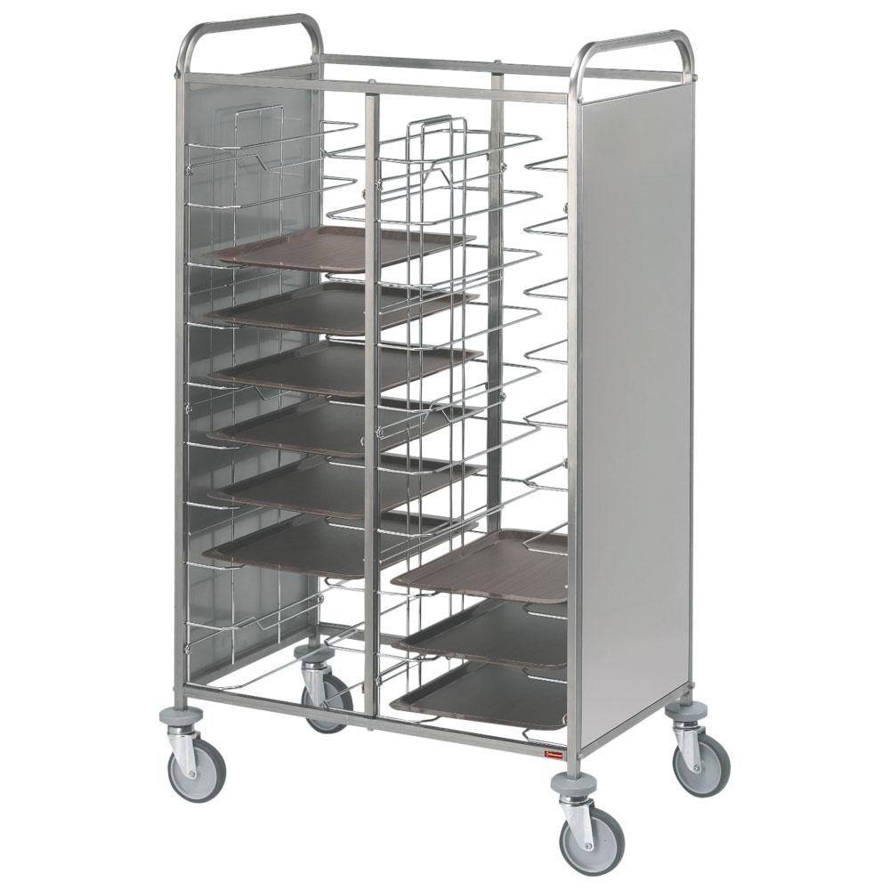 CV24/12 | Universele silowagen, RVS, 2x 12 niv.