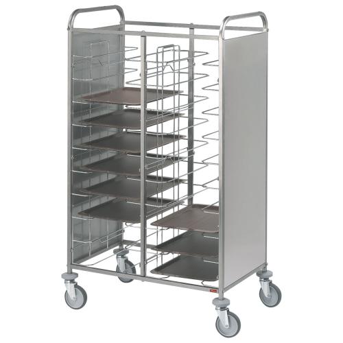 CV24/12 | Universele silowagen, RVS, 2x 12 niv.