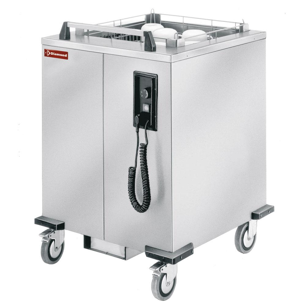 SH-MS/B | Verwarmde stapelkar met veren voor manden 500x500 mm