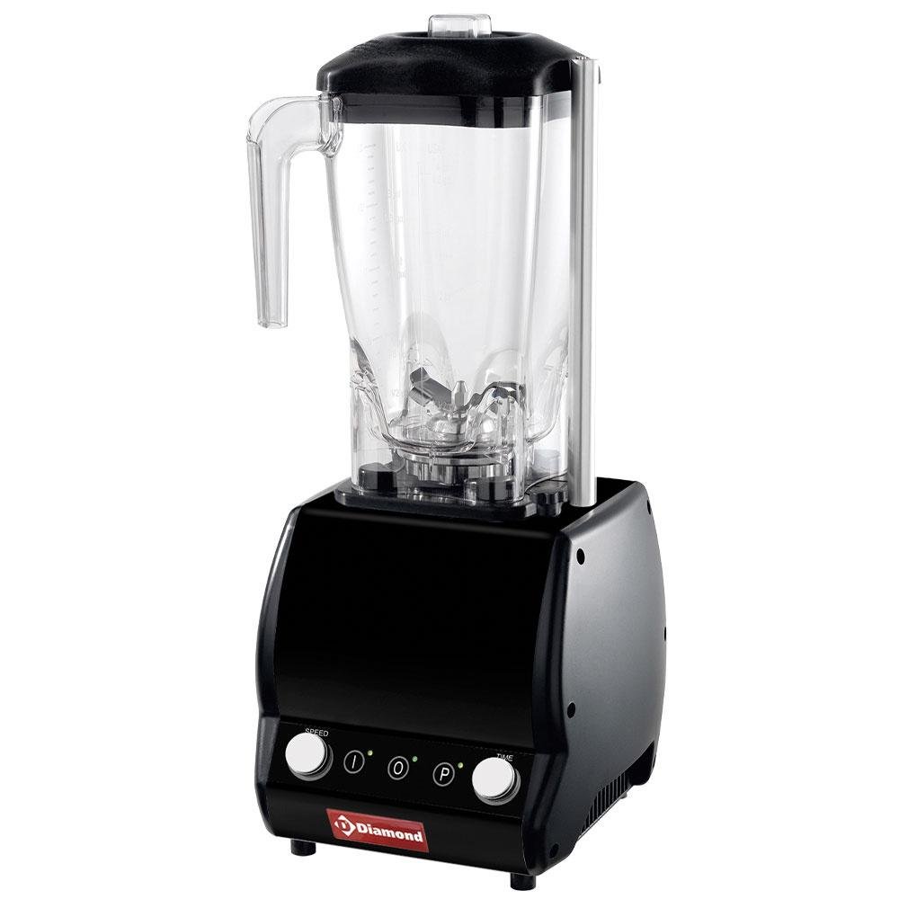 BAR/VV-T | Professionele mixer, vierkant glas 2 liter, met timer, snelheidsregelaar