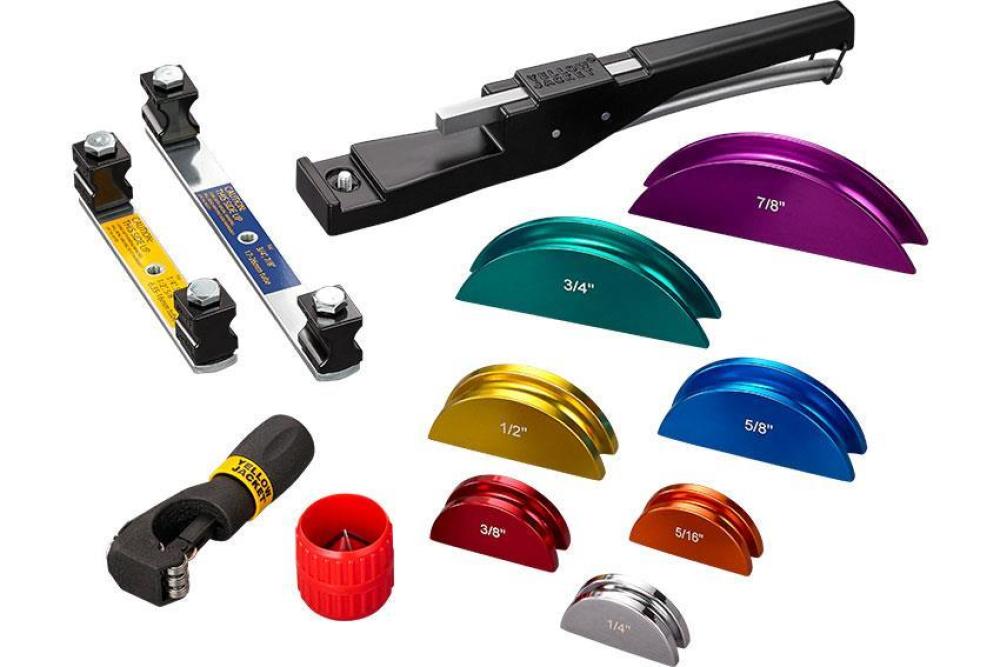 YJT-8032-000 | KIT COMPLET PINCE A COURBER - ALUMINIUM COUPEUR DES TUYAUX ET EBAVUREUR INCLUS