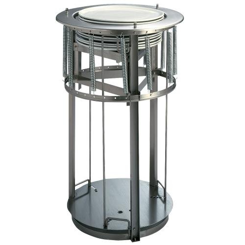 DPA/SAN34 | Elévateur neutre pour assiettes, capacité 40-50 Ø 240 - 340  mm