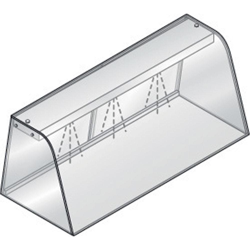 DPA/SP15 | Vitrine met verlichtingselement (LED) gesloten, met schuifdeuren