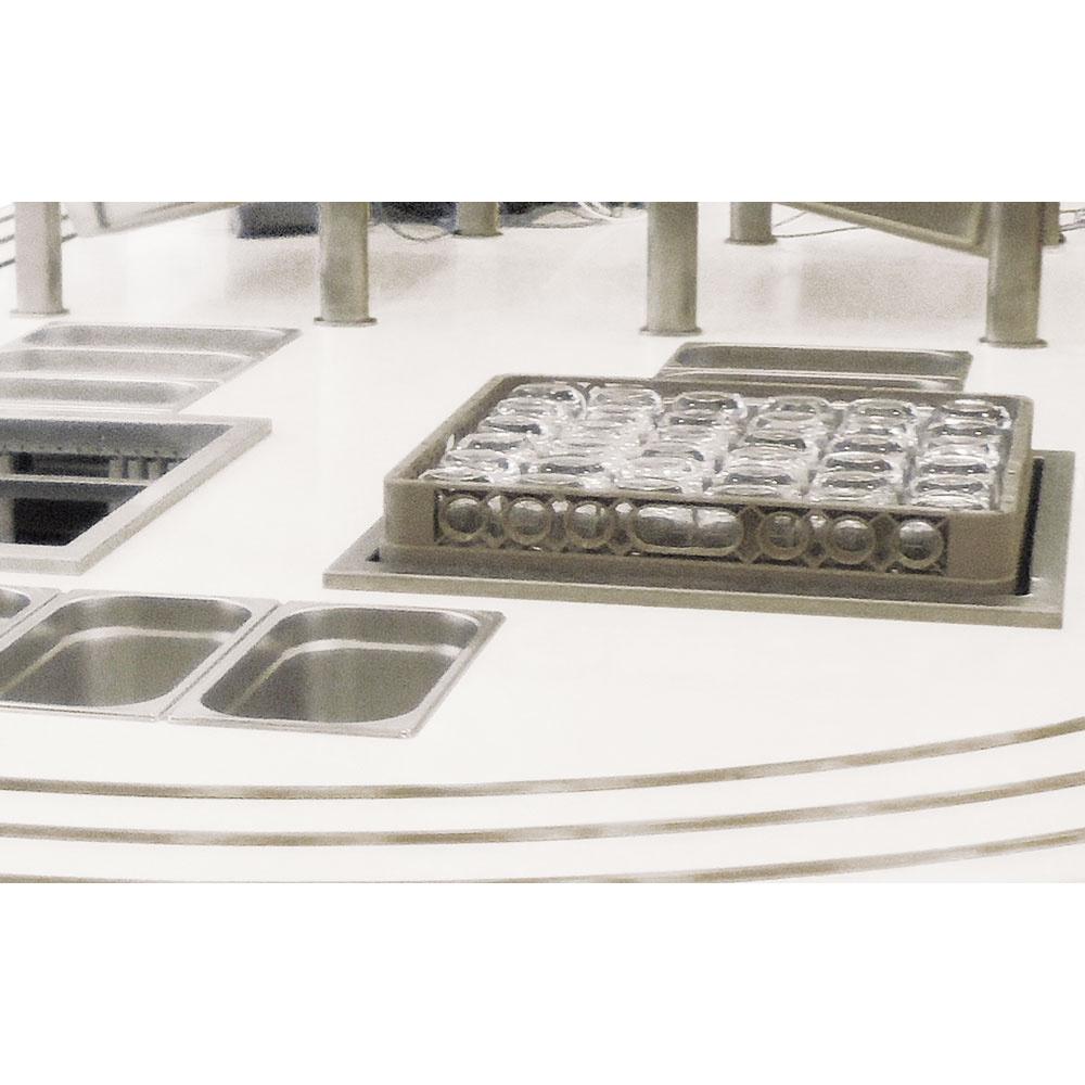 DPA/SPN50-P | Elévateur neutre de paniers 500x500 mm