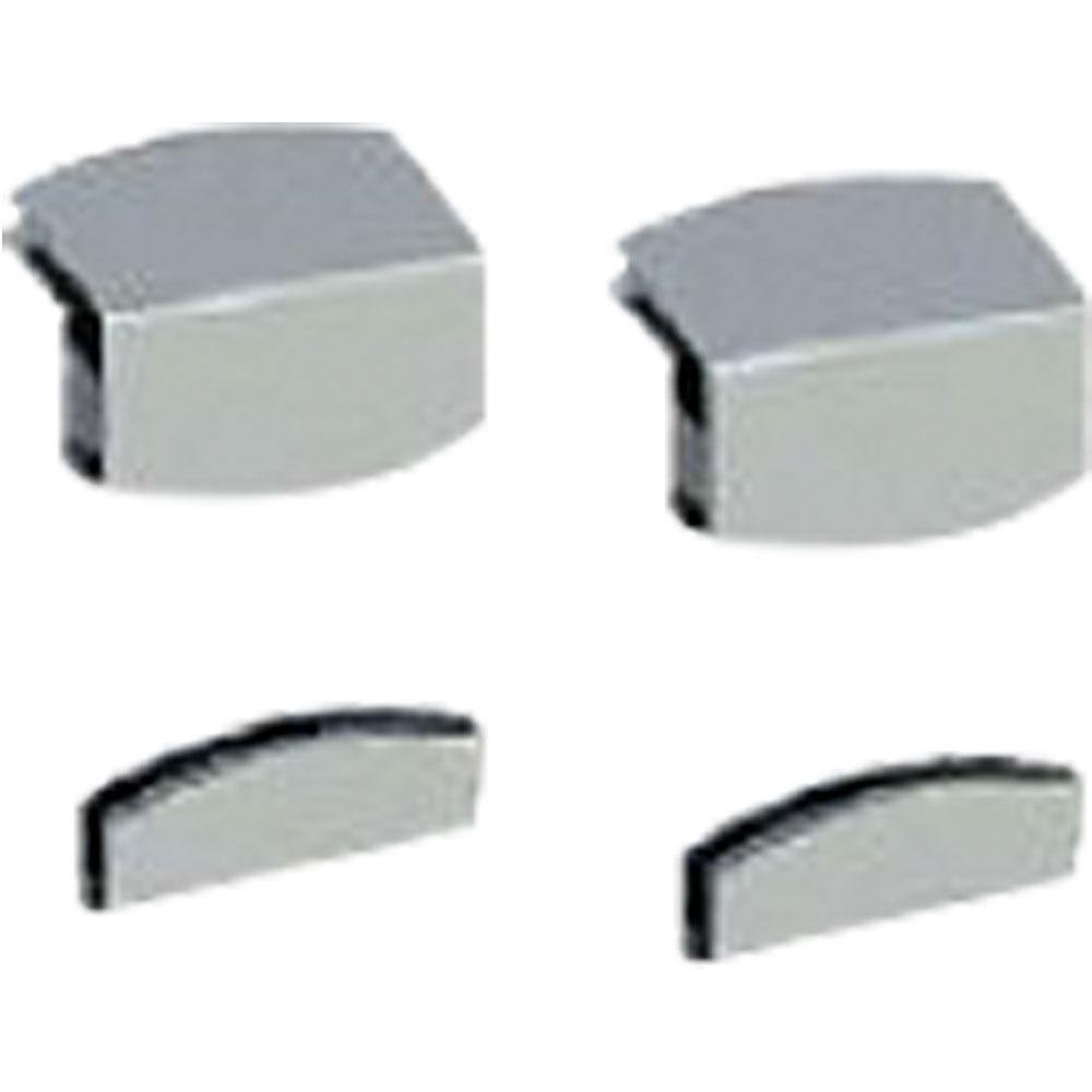 IN/K2F | Kit de 2 fixations pour vitre frontale "pare haleine" (4 pcs)