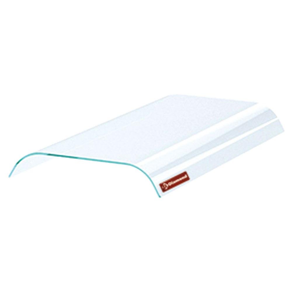 IN/VC08 | Vitre centrale "courbée" de chaque côté, 2x GN 1/1