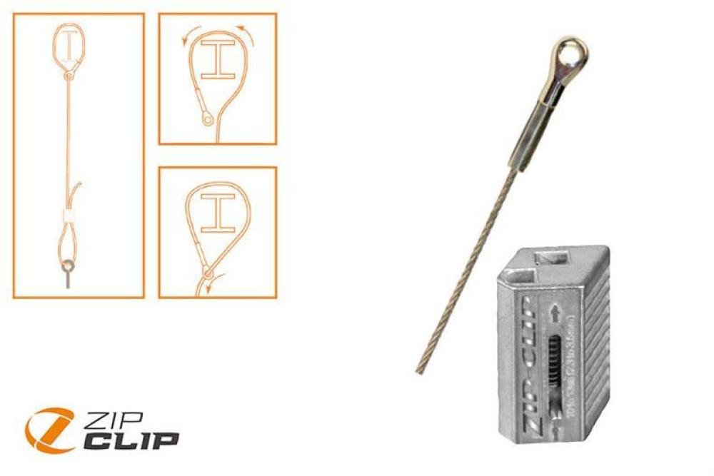 ZCO-3009-873 | ZIP-LOCK OPHANGSYSTEEM MET OOG 9MTR - BELASTING 120KG - 10PCE/PCK