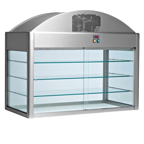 S80/VAF15-R2 | Vitrine réfrigérée indépendante (avec fond)
