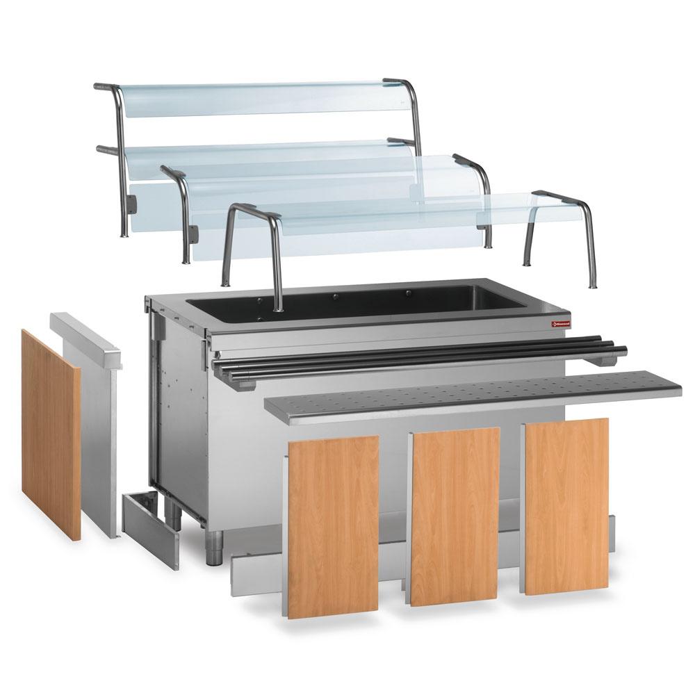 S80/VF15 | Vitre frontale pare-haleine, en verre trempé