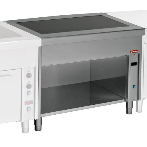 S80/VT15 | Elément vitro-céramique sur armoire 4x GN 1/1