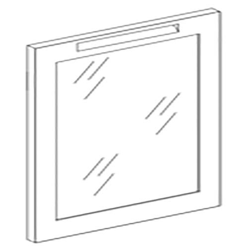 SVC | Support étagère courbe pour élément île