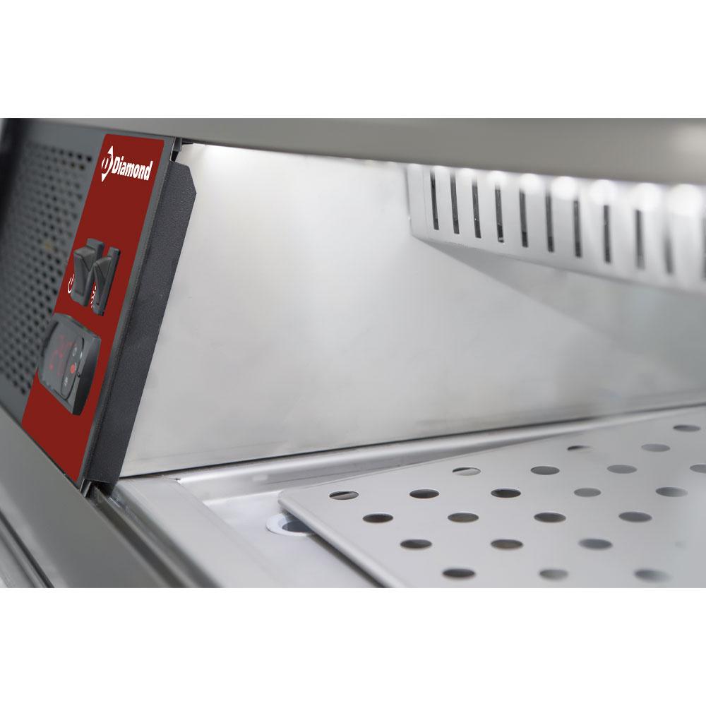 TR8-SH/R6 | Vitrine réfrigérée pour sushis, double fond perforé (inclus)