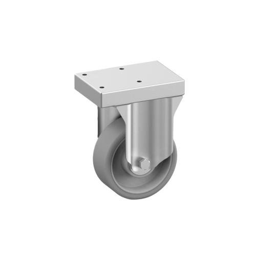A7/KRT-2L | Roues en acier inox  Ø 100 mm (2 pièces)
