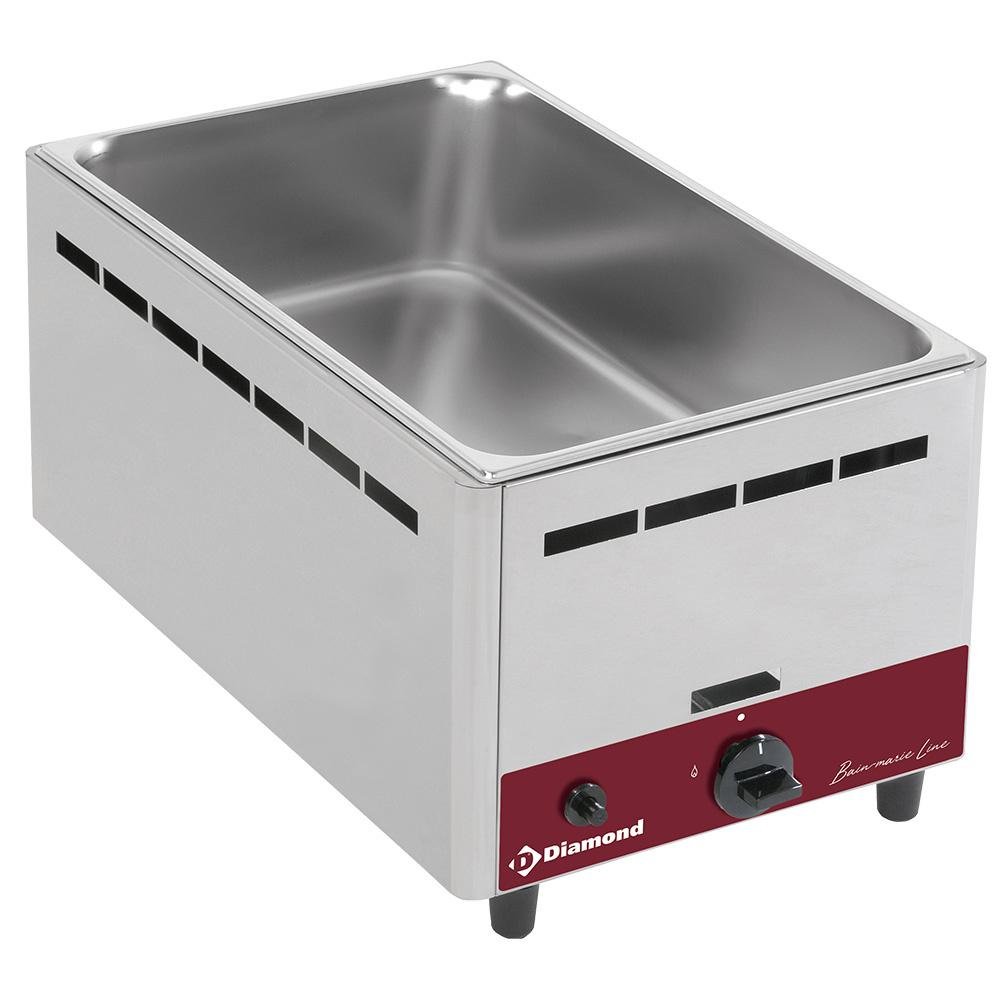 BMG-1/1 | Bain-marie op gas, tafelmodel GN 1/1 - 150 mm
