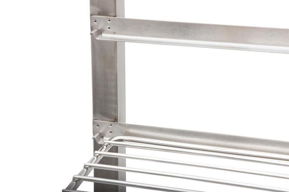 CRT-2350-000 | RVS REGAALWAGEN BAKERY - 600X400MM 15 NIVEAUS - TYPE H - IN: 400MM