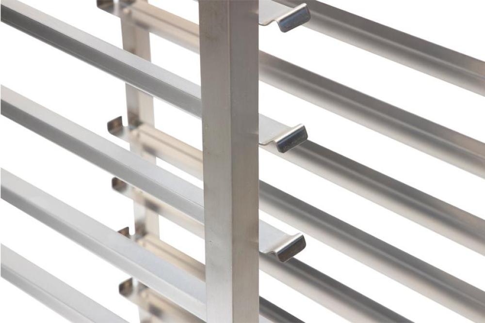 CRT-2322-000 | CHARIOT INOX BAKERY 600X400MM 20 NIVEAUX - TYPE H - ENTR: 400MM (T°-)