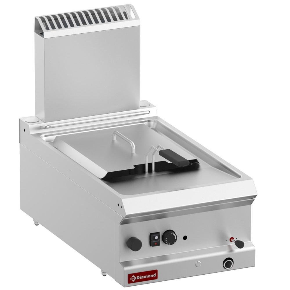 G7/F124T-N | Friteuse gaz 1 cuve de 9 litres -Top-
