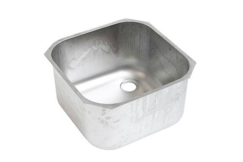 LPL-2020-000 | INLASSPOELBAK 400X400X250MM - AISI316 ZONDER OVERLOOP