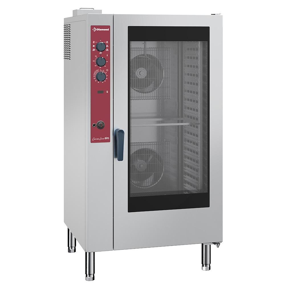 CFG201/N | Convectie gasoven, 20x GN1/1, automatische  luchtbevochtiger