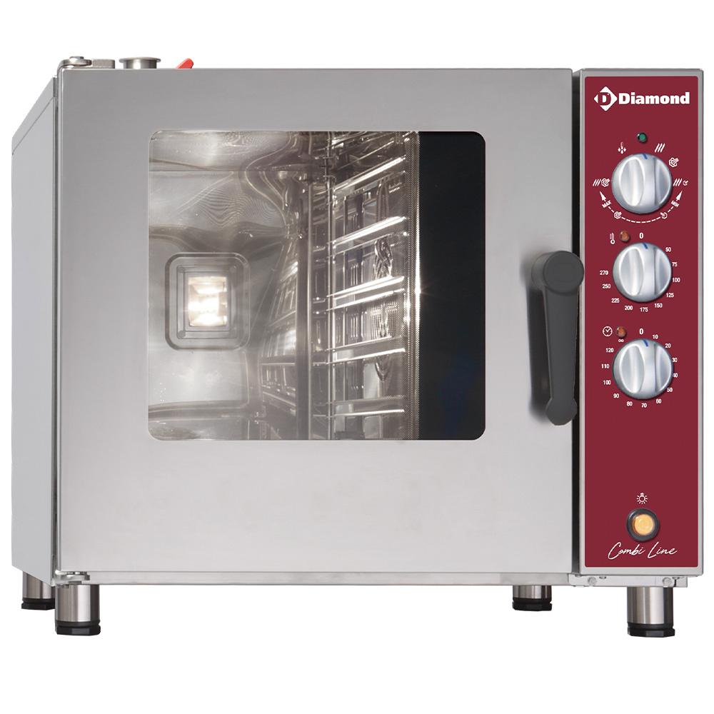 DFV-511/P | Elektrische oven stoom/convectie, 5x GN 1/1