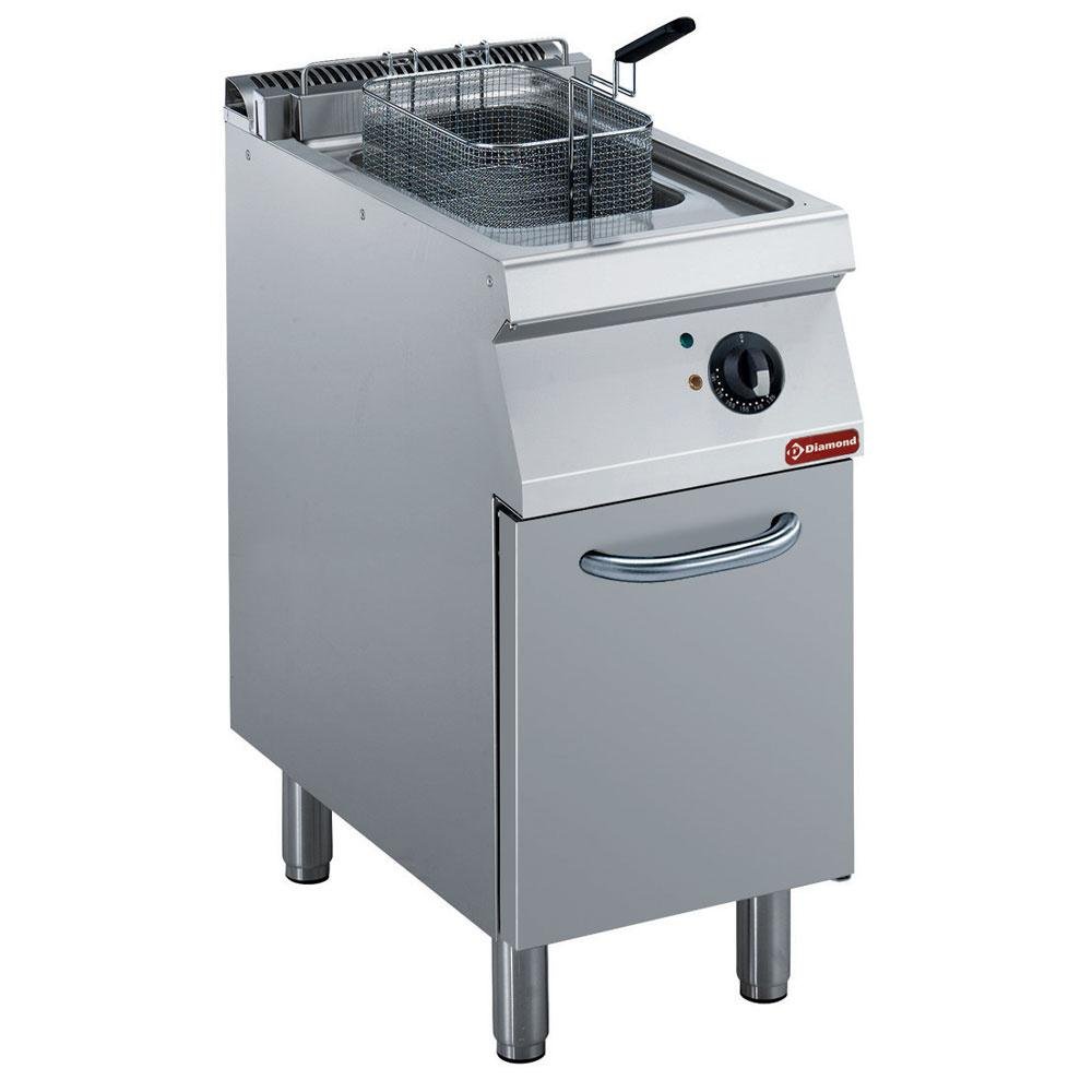 E17/F14A4-230/3--N | Friteuse électrique 14 litres, sur armoire