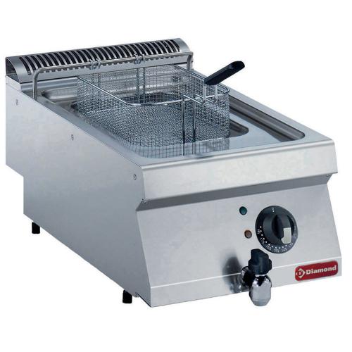 E17/F74T-230/3--N | Friteuse électrique, cuve en "Y" 7 litres, élément extérireur -TOP-