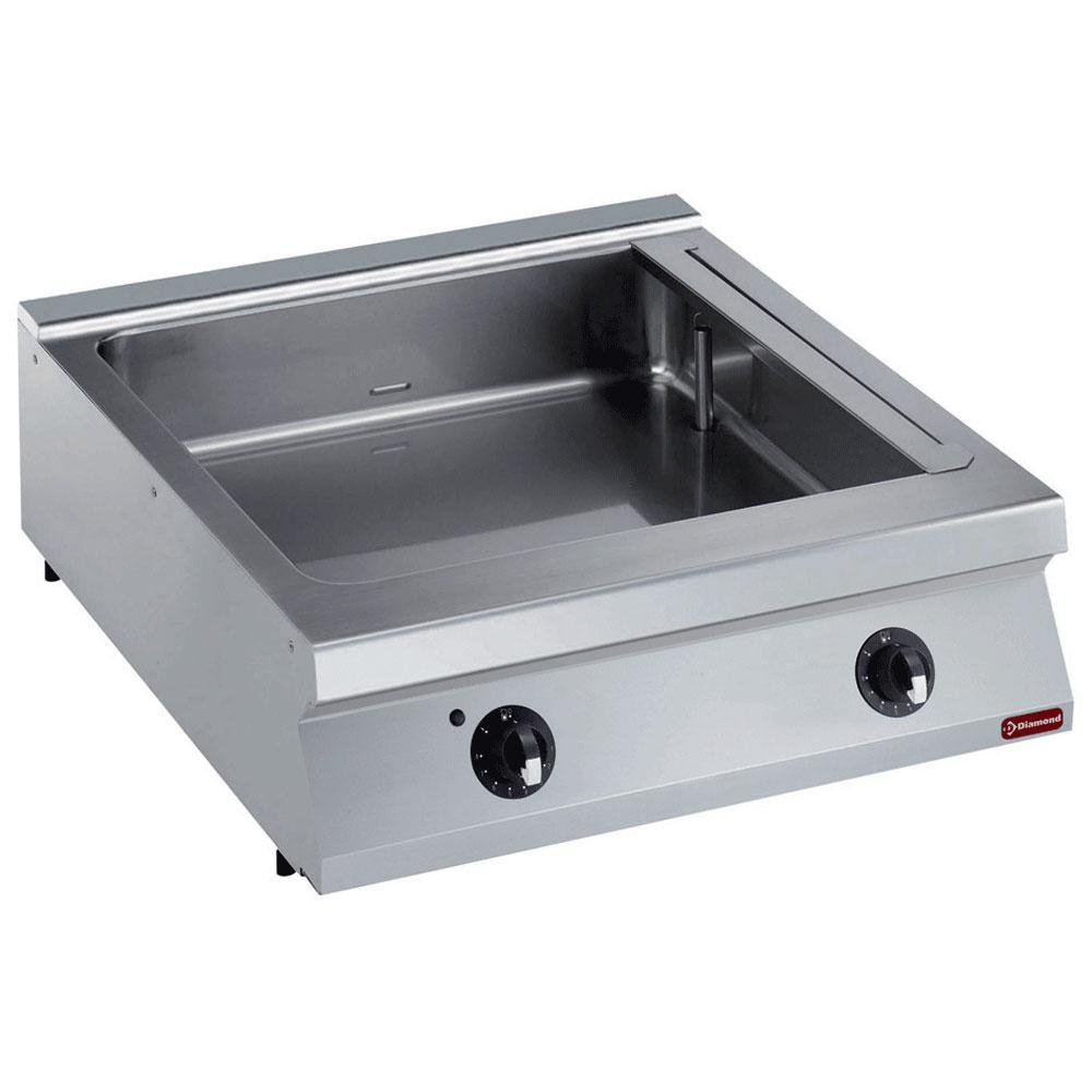 E22/BM8T-N | Bain-marie électrique, 8 GN 1/3 h150 mm -TOP-