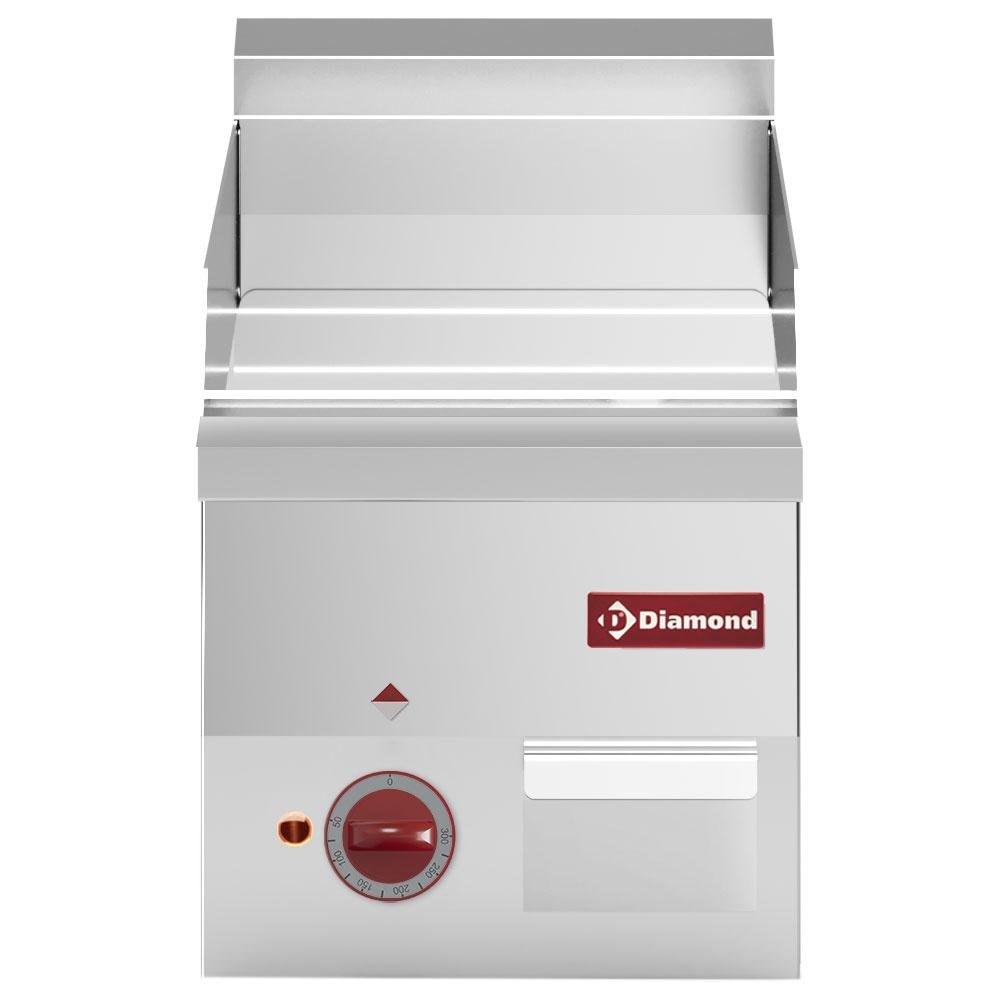 E60/PLCD3T-N | Plaque de cuisson électrique, surface lisse "chrome" -Top-