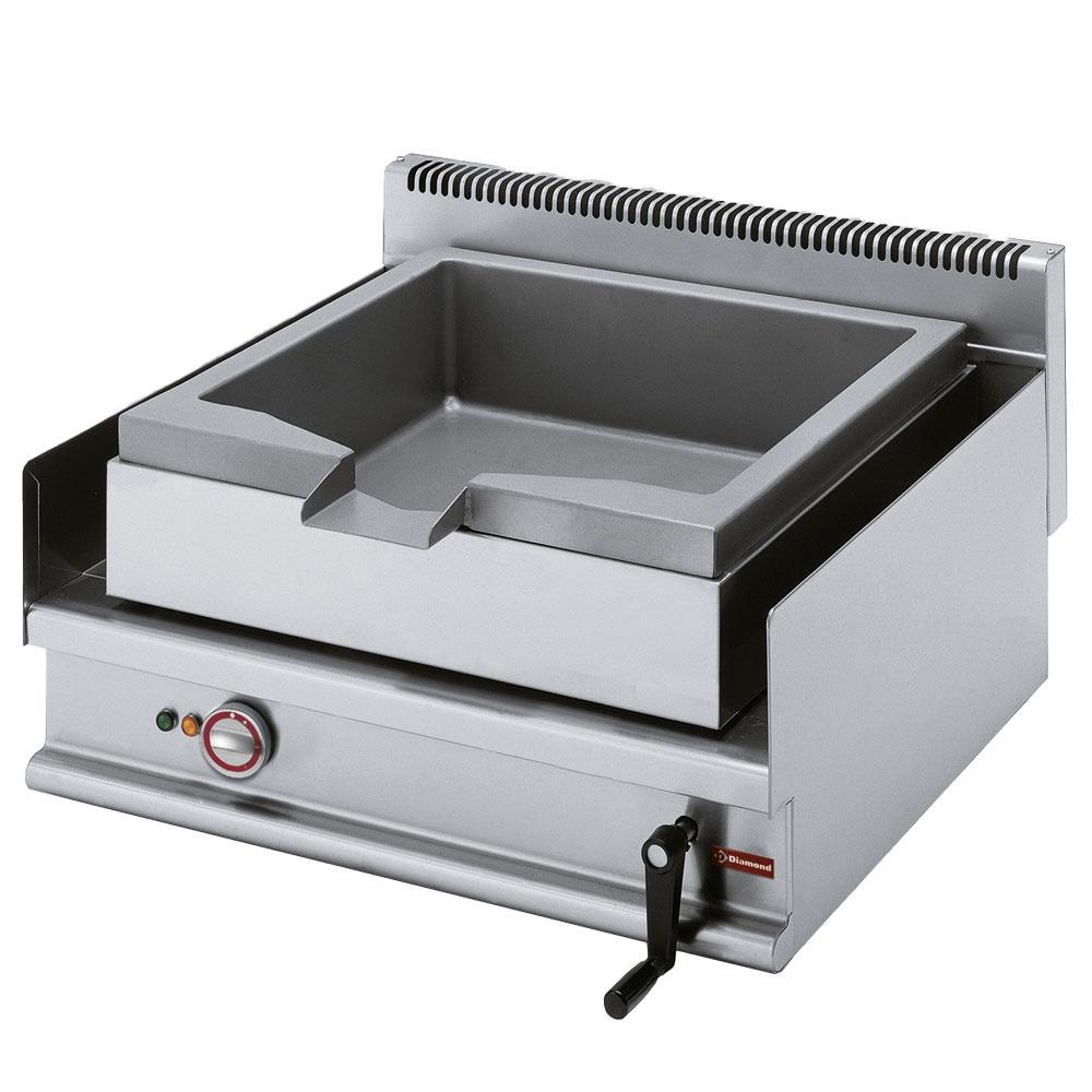 E65/BRI7T-230V/3-N | Elektrische kantelbare braadpan, R.V.S. kuip, capaciteit 30 liter "Alpha 650"