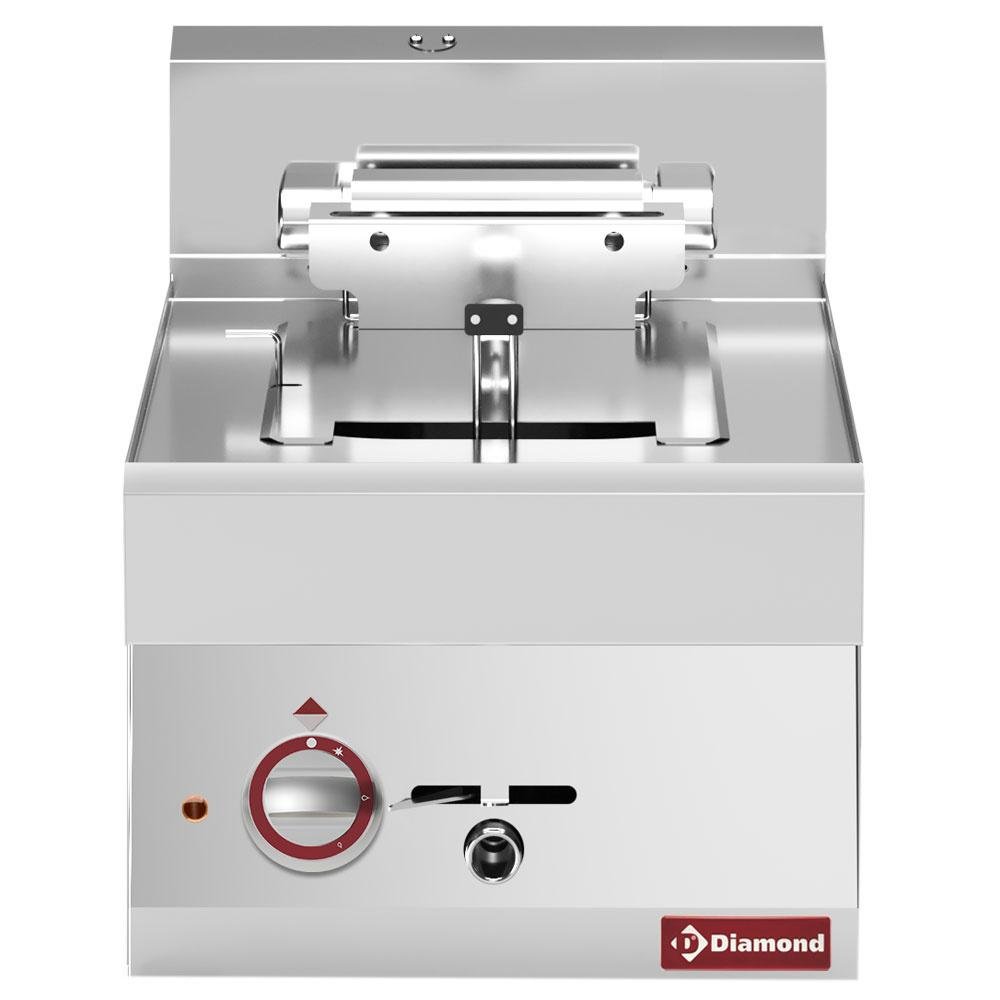 E65/F10-4T-230V/3-N | Friteuse électrique 1 cuve 10 litres -top- "Alpha 650"