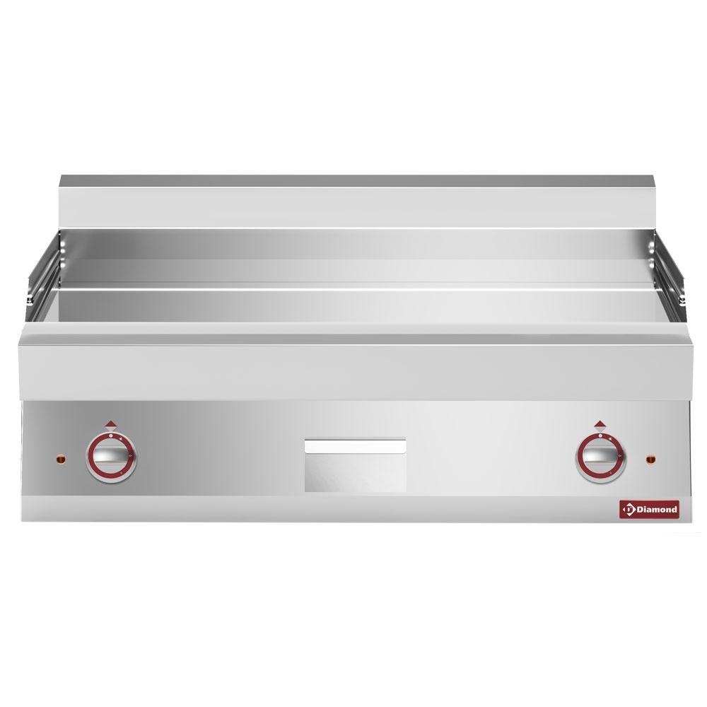 E65/PLCD10T-N | Plaque de cuisson électrique EXTRA-LARGE, surface lisse, chromé