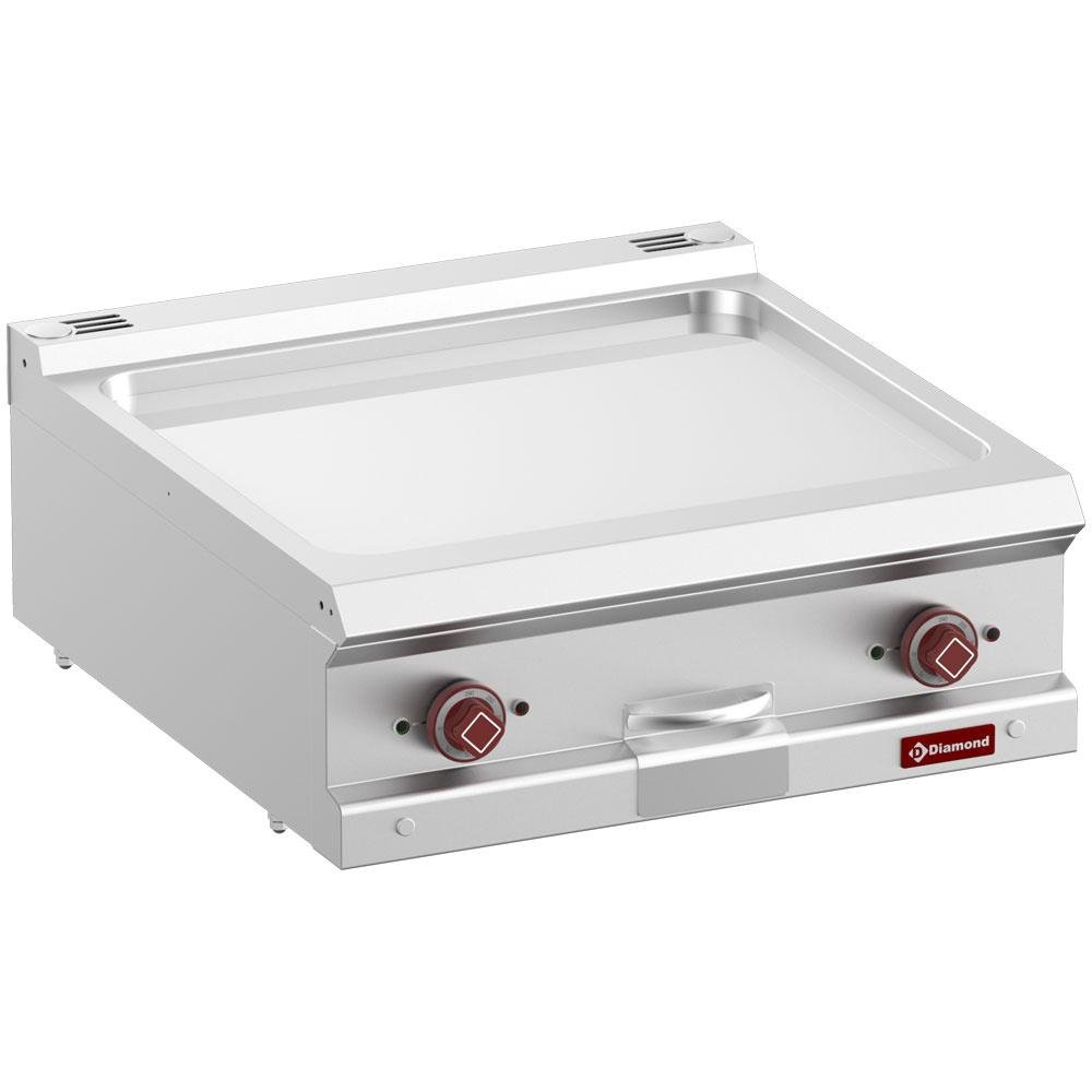 E7/PLCD7T-N | Plaque de cuisson élec., plaque lisse chrome dur, mod. 1/1  -Top-