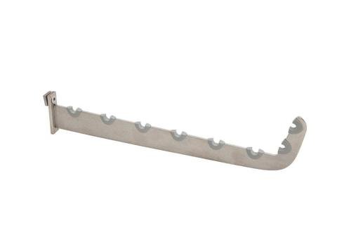 SUP-4801-000 | RVS KONZOLE VOOR STELLIJST 90° INCL. BOUT + CLIPSEN - VOOR BUIS