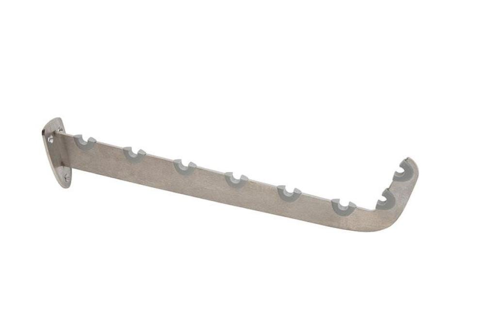 SUP-3800-000 | CONSOLE INOX FIXATION MURALE 75° INCL. CLIPS - POUR TUBE