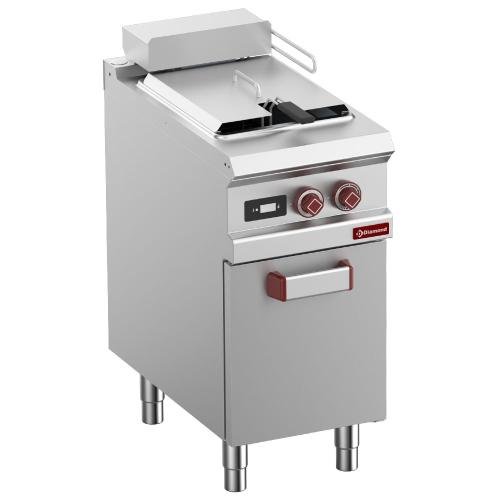 E9/F21A4-NAP | Elektrische friteuse HP 1 kuip "Y" 21 liter op gesloten kas - "DIGIT"