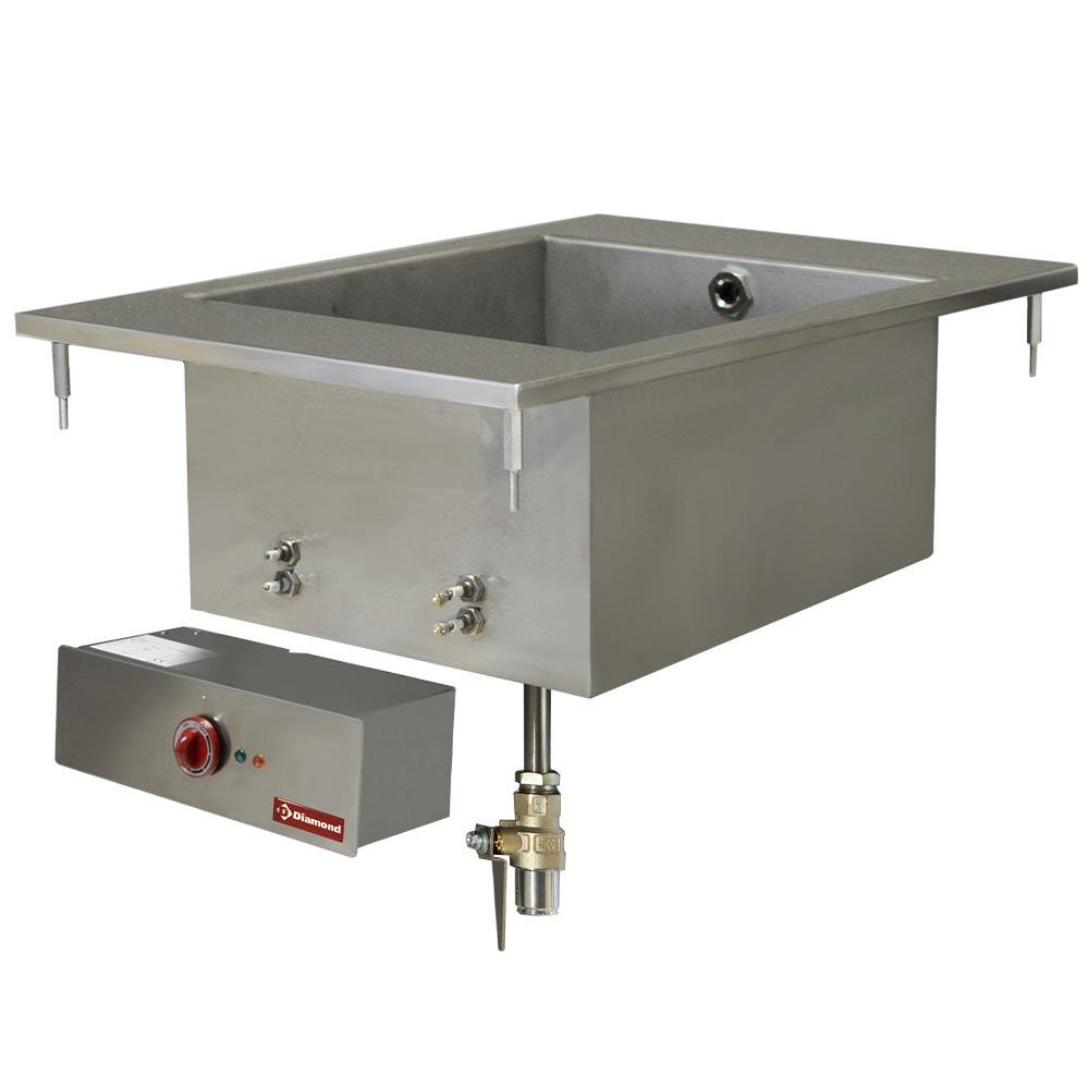 EDI/BM4 | Bain-marie électrique GN 1/1, à encastrer
