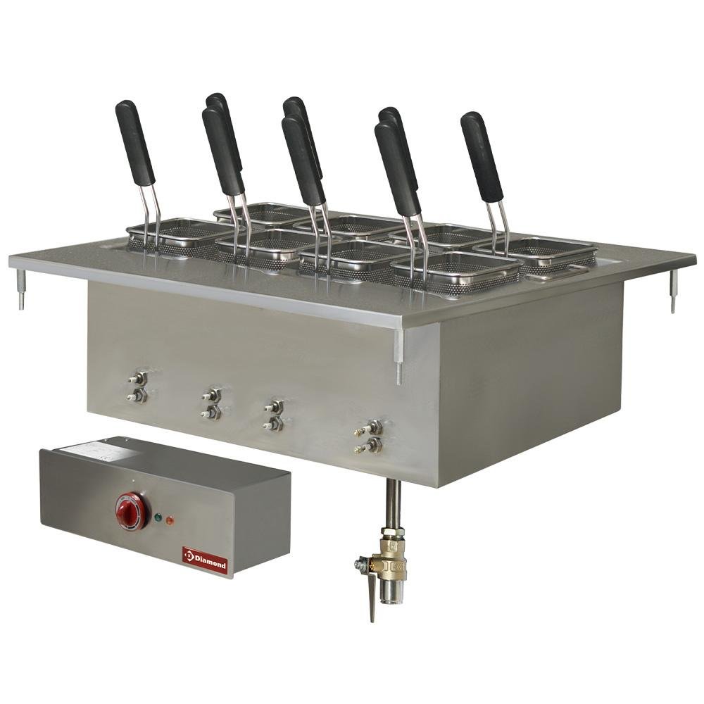 EDI/CP7 | Elektrisch pastakoker , 40 liters, inbouw