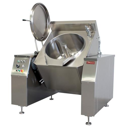 EXB/200I | Marmite basculante électrique avec mélangeur 200 L., chauffage indirect