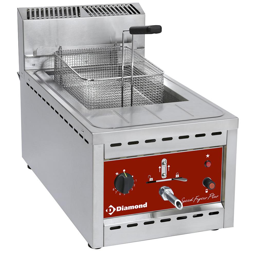FSM-12GT/N | Friteuse gaz 12 lit. -TOP-