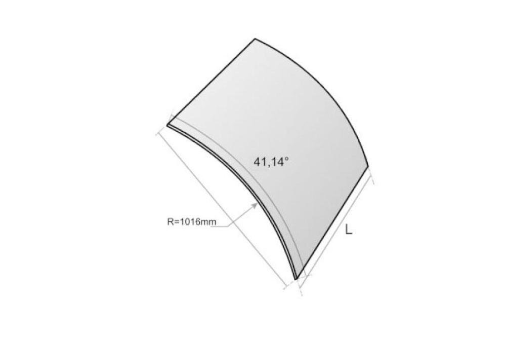 PNR-9034-000 | GEHARD GLAS - L : 1443MM MODEL : VBM/H 0239