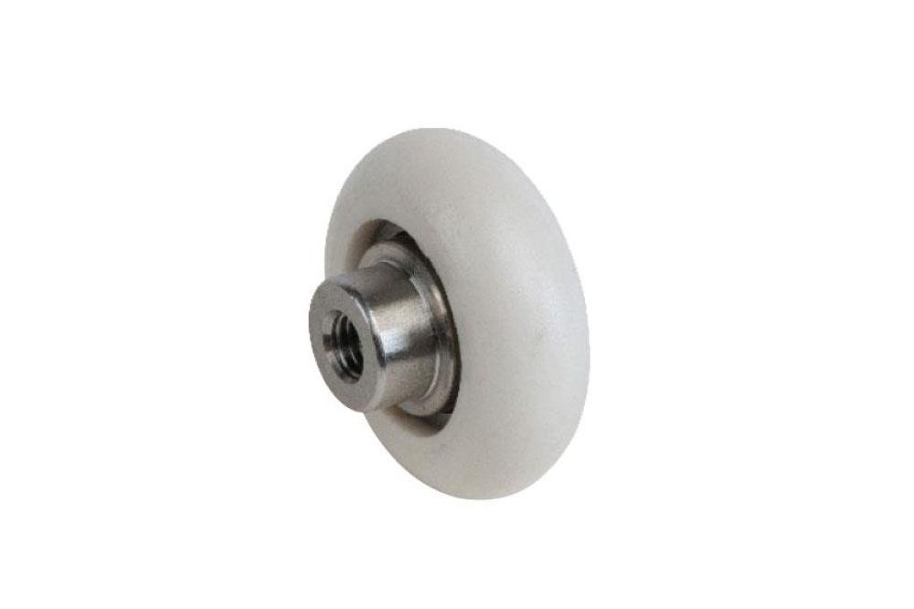 BBR-0001-000 | KOGELLAGER NYLON LOOPVLAK MET RVS LAGER