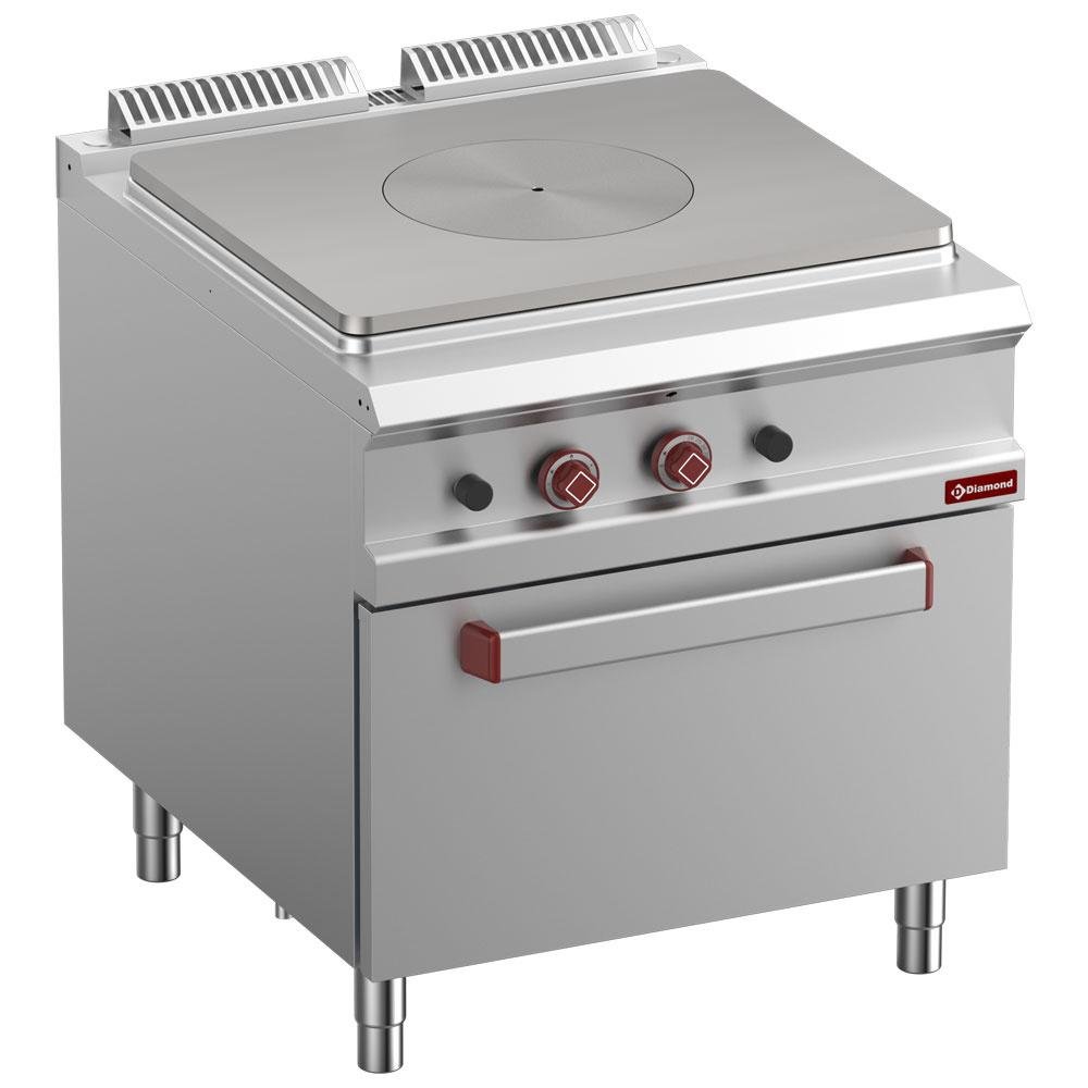 G9/TF8-N | Fornuis met doorkookplaat op gasoven