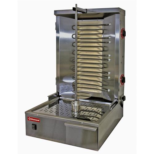 KEB-E60 | Elektrische gyros grill 35 kg