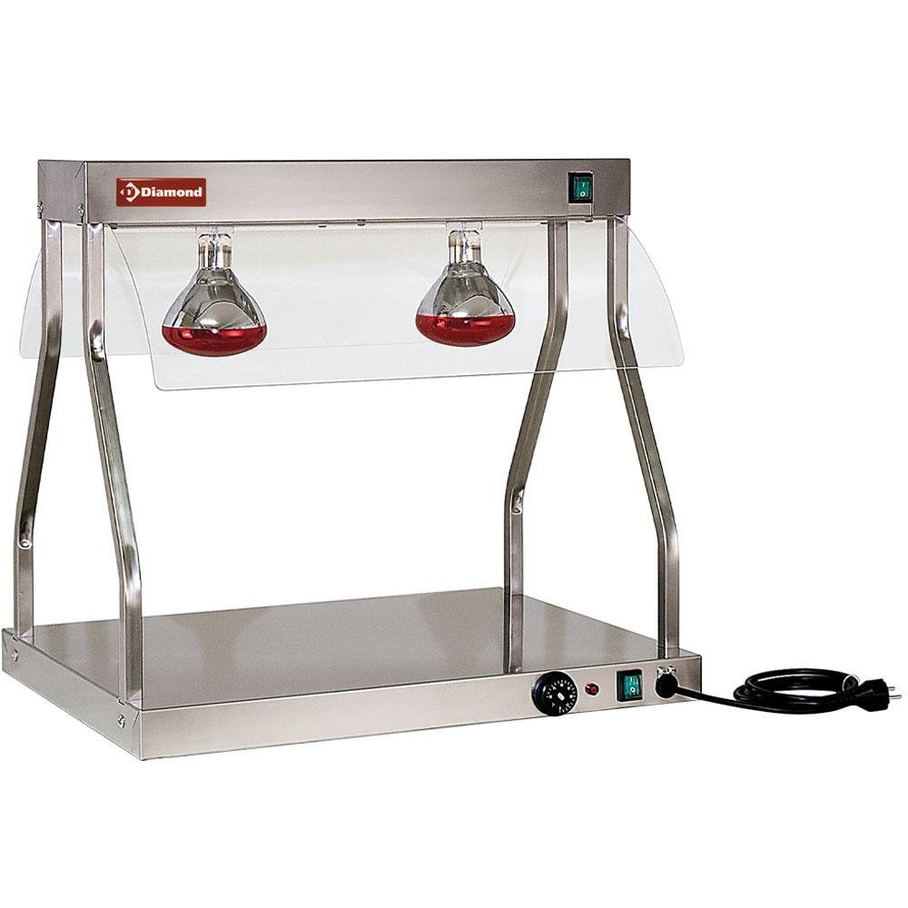 LRT/225-T | Pont et top chauffants, lampes infrarouges (2x 250 W)