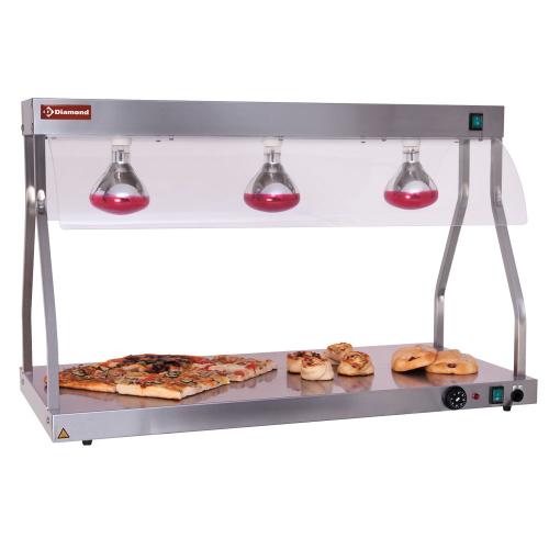 LRT/325-T | Pont et top chauffants, lampes infrarouges (3x 250 W)