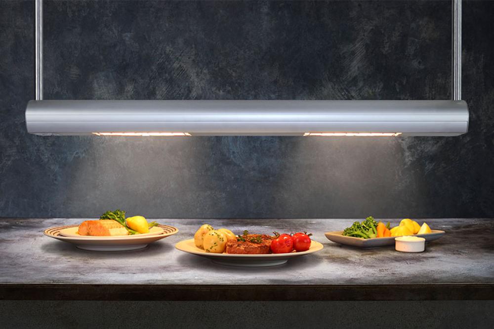 ROB-1022-000 | LAMPE CHAUFFANTE A QUARTZ - 900MM 2 LAMPES - 700W - MOD. STANDARD