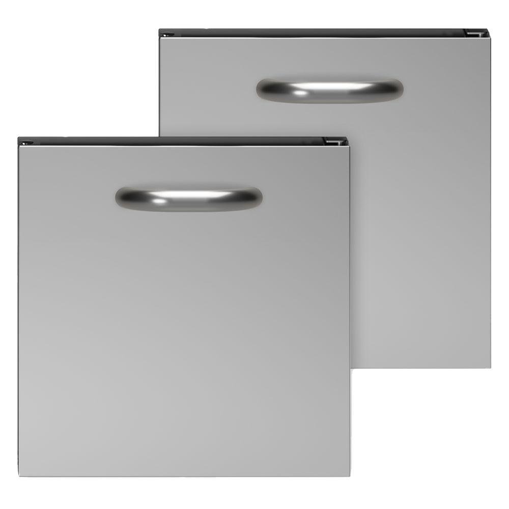 N60/PDGX6-N | Portes gauche et droite pour soubassement 600 mm