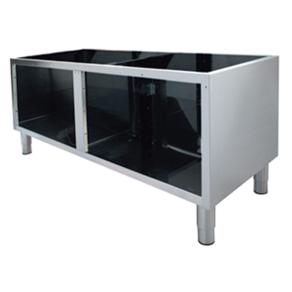 N65/BA10-N | Soubassement ouvert en acier inox AISI 304