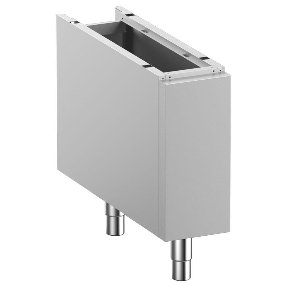 N7/BA2C-RN | Soubassement fermé sur pieds inox réglables