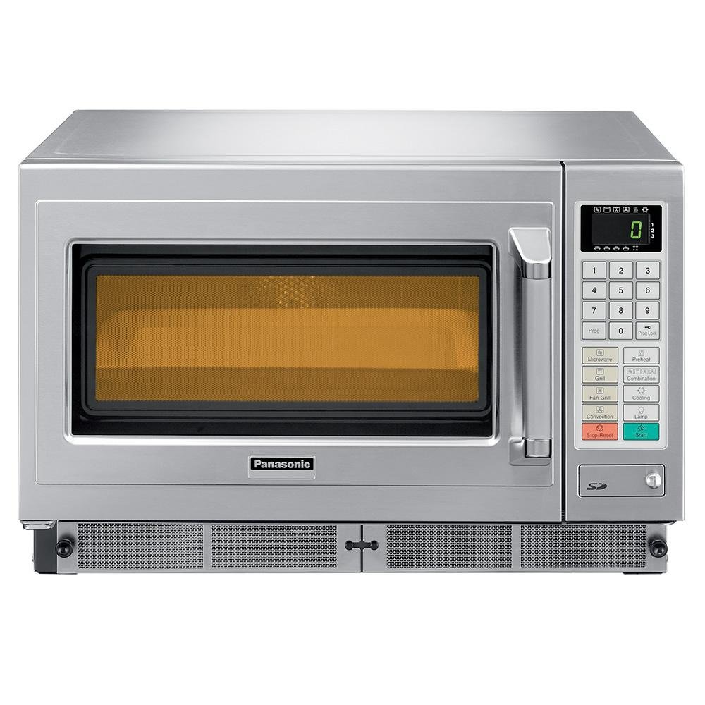 NEC1475 | Micro-ondes professionnel 1350 W, "combi" inox